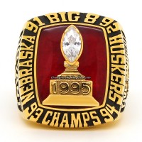 1995 Nebraska Cornhuskers Big Eight Championship Ring/Pendant(Premium)